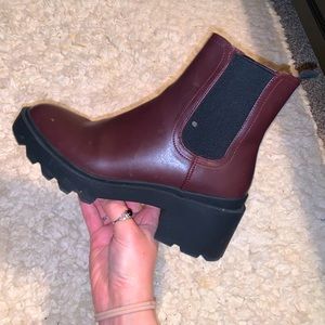 Platform Booties Size 8